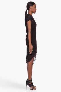 Preen Line Black Silk Anna Dress for women  