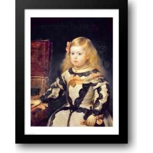  Portrait of the Infanta Maria Marguerita 22x28 Framed Art 