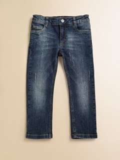 Junior   Toddlers & Little Boys Distressed Straight Jeans