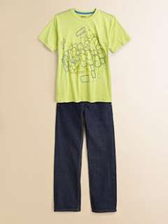 dkny boy s dimensional tee $ 19 50 boy s basic jeans $ 29 50