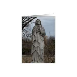 Mary Magdalene Blank Card Card