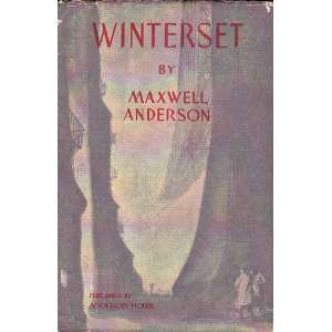  Winterset Maxwell Anderson Books