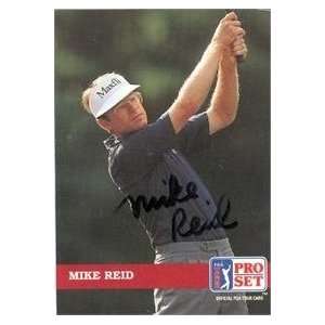 Mike Reid autographed Trading Card (Golf)