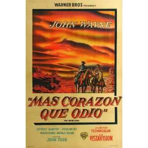 The Searchers (1956) 27 x 40 Movie Poster Argentine Style 
