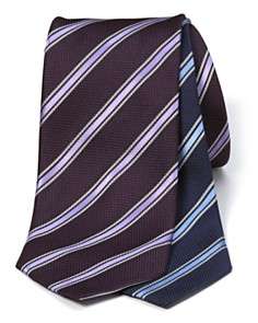 Armani Collezioni Silk Ornate Stripe Tie