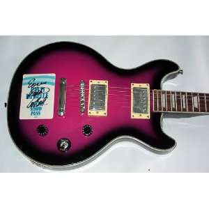 Patti Labelle Autographed Purple Epi Style Guitar