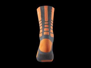 NIke Hyper Elite Socks LARGE L 8 12 Platinum Orange kay yow yellow 