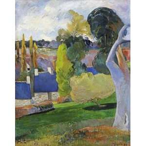  Farm In Brittany II by Paul Gauguin 17.50X22.00. Art 