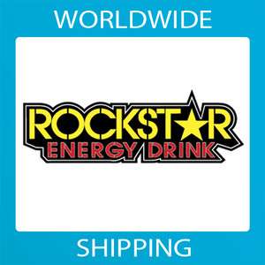 Rockstar Energy Drink sticker decal vinyl car bike  