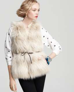 Juicy Couture Polar Faux Fur Vest  