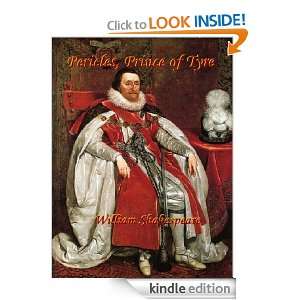 Pericles, Prince of Tyre William Shakespeare  Kindle 