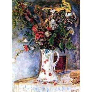  Wild Flowers Pierre Bonnard. 7.75 inches by 10.75 inches 