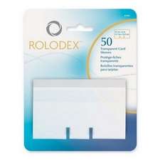 Rolodex Plain Rotary File Card Refill 100/PK W/similj9  