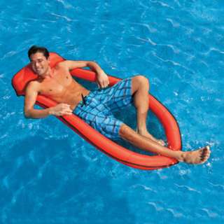 Intex 58833 Mesh Lounge Swimming Pool Floating Inflatable Float Chair 