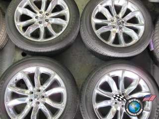 2011 Ford Explorer factory 20 Wheels Tires OEM Rims Polished 255/50/20 