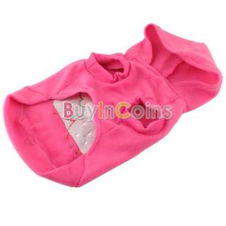   Strawberry Pet Puppies Cothes Dog Coats Clothing Jacket Small  