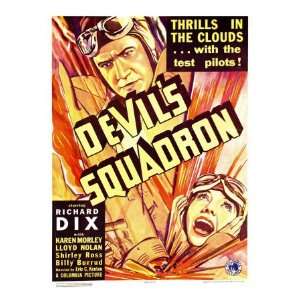  Devils Squadron, Richard Dix, 1936 Premium Poster Print 
