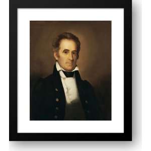 Portrait of American Statesman Richard Mentor Johnson 21x24 Framed Art 