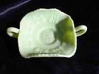 fenton art glass butterfly nappy lime sherbert satin expedited 