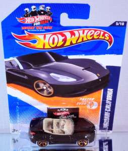 Hot Wheels Ferrari California 2011 Faster Than Ever  