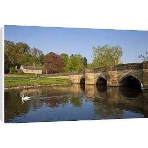 The bridge over the River Wye, Bakewell, Peak District National Park 