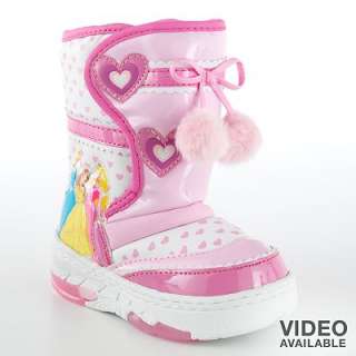 Disney Princess Light Up Snow Boots