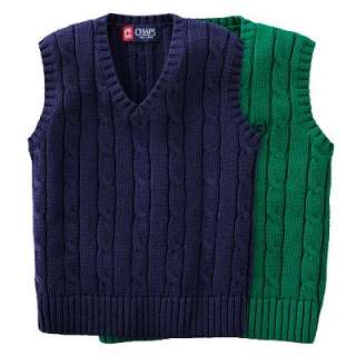 Chaps Cable Knit Sweater Vest