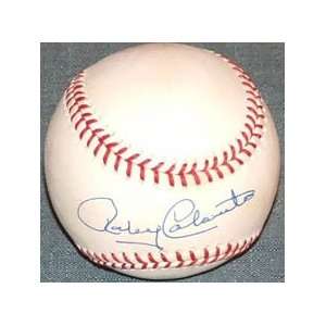  Signed Rocky Colavito/Autographed Baseball Sports 