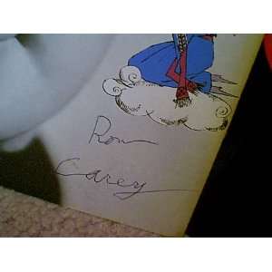  Carey, Ron LP Signed Autograph The Slightly Irreverent 