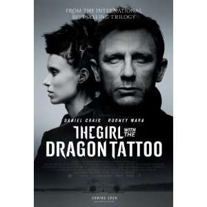  Girl With The Dragon Tattoo   Rooney Mara   Mini Poster 