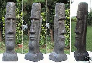 Concrete Fiberglass Latex Mold Easter Island Statue  