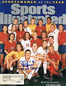 Mia Hamm Signed USA Womens Soccer 1999 World Cup Sports Illustrated 