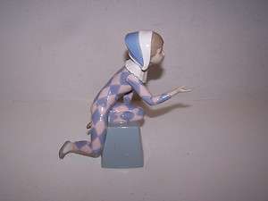 LLADRO HARLEQUIN ABC BLOCKS FIGURINE C MINT CONDITION  