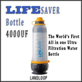   EXTREME LIFESAVER 4000 LITERS FILTRATION WATER FILTER BOTTLE 4000UF