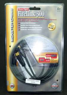 Monster Cable FireLink 300 IEEE 1394 4pin to 6pin 4M 050644282560 