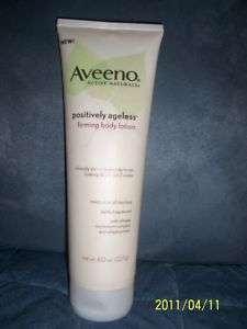 AVEENO POSITIVELY AGELESS FIRMING BODY LOTION 8 OZ 381371010776  