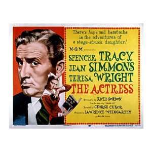 The Actress, Spencer Tracy, Jean Simmons, 1953 Premium Poster Print 