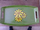 yellow plastic tray  