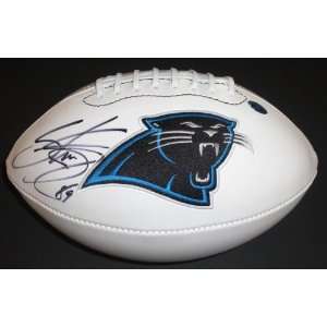 com Steve Smith Autographed Carolina Panthers Football   Steve Smith 