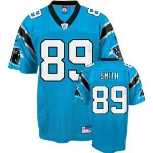 Steve Smith #89 Carolina Panthers Replica NFL Jersey Blue Size 54 (XXL 