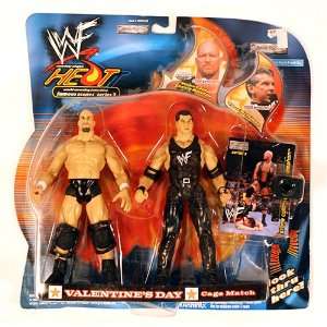   Valentines Day Cage Match Stone Cold Steve Austin and Vince McMahon