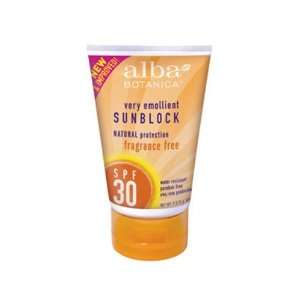  Sunblock Fragrance Free SPF 30 4 Ounces Beauty