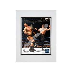  Great Khali vs. Battista #444 Double Matted 8 x 10 