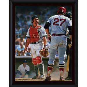 Thurman Munson Memorabilia Mini Giclee on Canvas (approx 10X13)