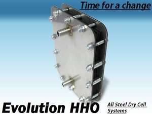 HHO  ALL STEEL  Dry Cell Hydrogen Generator kit FS520  