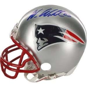 Wes Welker Autographed Mini Helmet