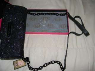 JUICY COUTURE STARDUST GLITTER CONVERTIBLE WALLET  