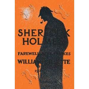 William Gillette as Sherlock Holmes Farewell Appearance by unknown 