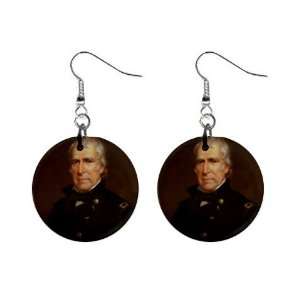  President Zachary Taylor earrings 