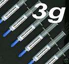lot of 5 thermal paste 4a super cool cpu 3 grams each expedited 